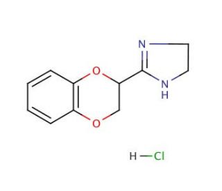 Idazoxan hydrochloride (CAS 79944-56-2) - chemical structure image