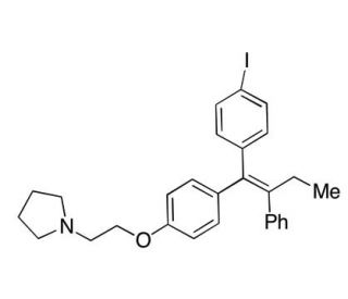 Idoxifene - chemical structure image