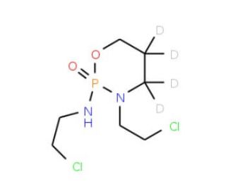 Ifosfamide-d4 (CAS 1189701-13-0) - chemical structure image