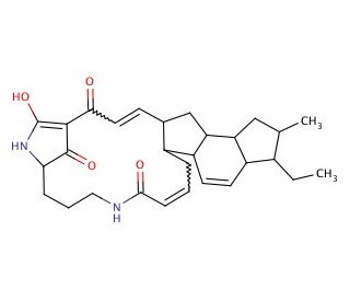 Ikarugamycin (CAS 36531-78-9) - chemical structure image