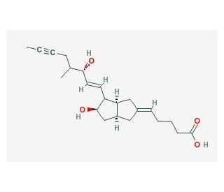 Iloprost (CAS 78919-13-8) - chemical structure image