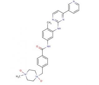 Imatinib (Piperidine)-N,N-dioxide - chemical structure image