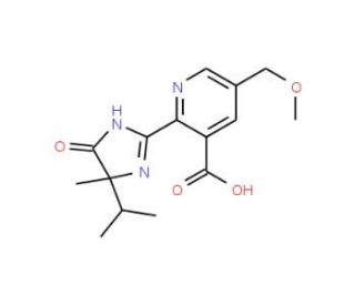 Imazamox (CAS 114311-32-9) - chemical structure image