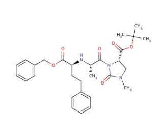 Imidaprilat Benzyl Ester, (Carbonylimidazolidine)tert-butyl Ester (CAS 89460-20-8) - chemical structure image