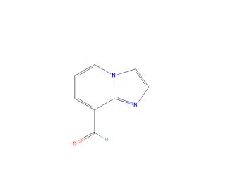 Imidazo[1,2-a]pyridine-8-carbaldehyde (CAS 136117-74-3) - chemical structure image