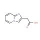 Imidazo[1,2-a]pyridin-2-yl-acetic acid (CAS 19741-30-1) - chemical structure image