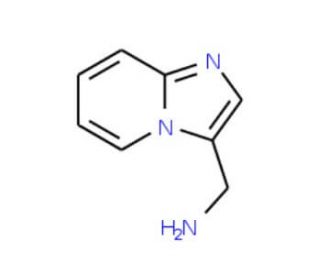 Imidazo[1,2-a]pyridin-3-yl-methylamine (CAS 160771-89-1) - chemical structure image