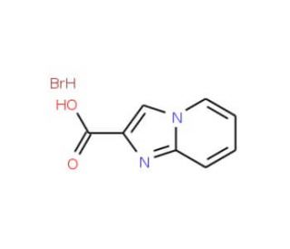 Imidazo[1,2-a]pyridine-2-carboxylic acid hydrobromide - chemical structure image