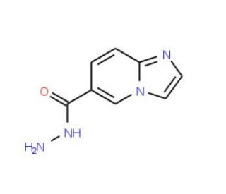 Imidazo[1,2-a]pyridine-6-carbohydrazide (CAS 886361-97-3) - chemical structure image