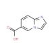 Imidazo[1,2-a]pyridine-6-carboxylic acid (CAS 139022-25-6) - chemical structure image