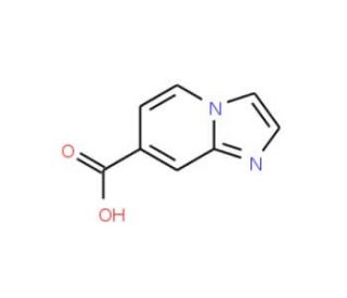 Imidazo[1,2-a]pyridine-7-carboxylic acid (CAS 648423-85-2) - chemical structure image