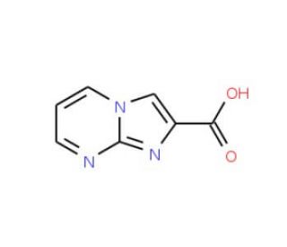 Imidazo[1,2-a]pyrimidine-2-carboxylic acid (CAS 64951-10-6) - chemical structure image