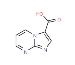 Imidazo[1,2-a]pyrimidine-3-carboxylic acid (CAS 64951-11-7) - chemical structure image