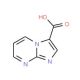 Imidazo[1,2-a]pyrimidine-3-carboxylic acid (CAS 64951-11-7) - chemical structure image