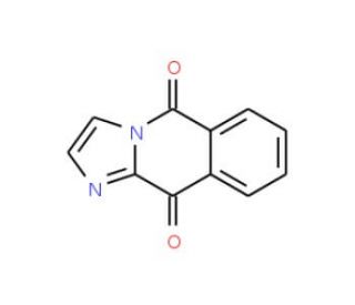 imidazo[1,2-b]isoquinoline-5,10-dione (CAS 36142-27-5) - chemical structure image
