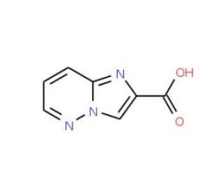 Imidazo[1,2-b]pyridazine-2-carboxylic acid (CAS 160911-42-2) - chemical structure image