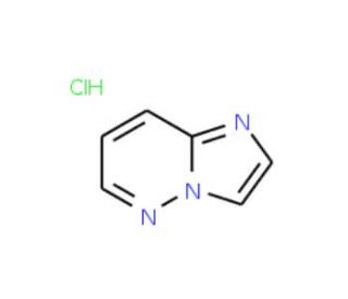 Imidazo[1,2-b]pyridazine, HCl (CAS 18087-70-2) - chemical structure image