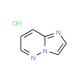 Imidazo[1,2-b]pyridazine, HCl (CAS 18087-70-2) - chemical structure image