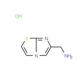 imidazo[2,1-b][1,3]thiazol-6-ylmethanamine hydrochloride (CAS 449799-30-8) - chemical structure image