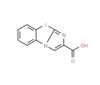 Imidazo[2,1-b]benzothiazole-2-carboxylic acid (CAS 64951-09-3) - chemical structure image