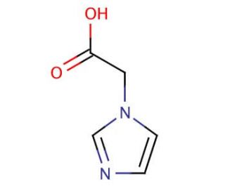 Imidazol-1-yl-acetic Acid (CAS 22884-10-2) - chemical structure image