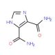 Imidazole-4,5-dicarboxamide (CAS 83-39-6) - chemical structure image