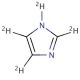 Imidazole-d4 (CAS 6923-01-9) - chemical structure image