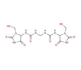 Imidazolidinyl urea (CAS 39236-46-9) - chemical structure image
