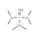 Imino-tris(dimethylamino)phosphorane (CAS 49778-01-0) - chemical structure image