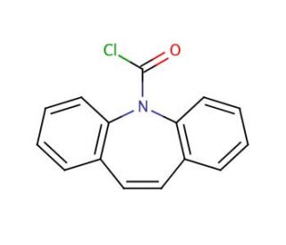 Iminostilbene N-Carbonyl Chloride (CAS 33948-22-0) - chemical structure image
