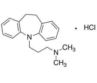 Imipramine hydrochloride (CAS 113-52-0) - chemical structure image