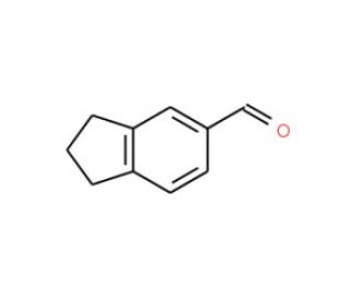 Indan-5-carbaldehyde (CAS 30084-91-4) - chemical structure image