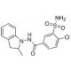 Indapamide (CAS 26807-65-8) - chemical structure image