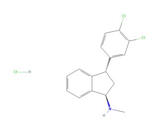 Indatraline hydrochloride (CAS 96850-13-4) - chemical structure image