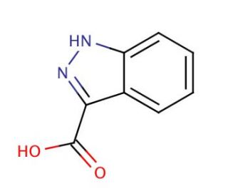 Indazole-3-carboxylic Acid (CAS 4498-67-3) - chemical structure image