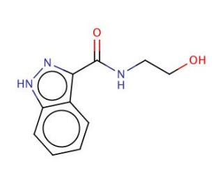 indazolyl-3-(N-hydroxyethyl)formamide - chemical structure image
