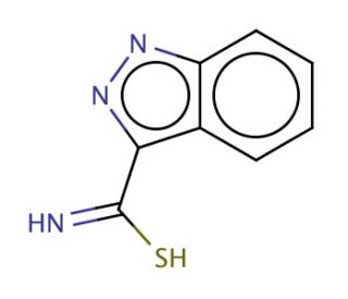 indazolyl-3-thioformamide - chemical structure image