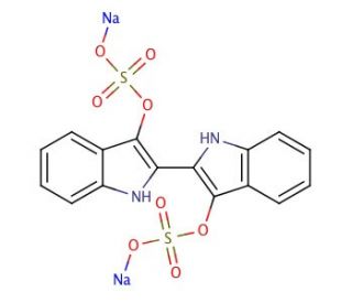 Indigosol O, Disodium Salt (CAS 3875-70-5) - chemical structure image