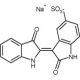 Indirubin-5-sulfonic acid sodium salt - chemical structure image