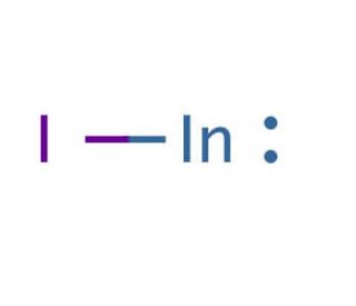 Indium(I) iodide (CAS 13966-94-4) - chemical structure image