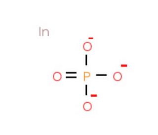 Indium(III) phosphate (CAS 14693-82-4) - chemical structure image