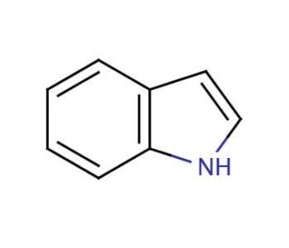 Indole (CAS 120-72-9) - chemical structure image