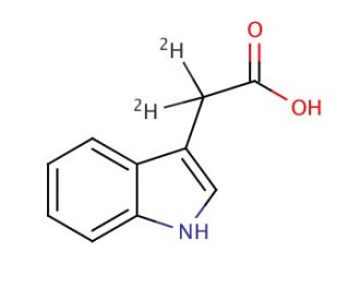 Indole-3-acetic-2,2-d2 acid (CAS 24420-86-8) - chemical structure image