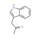 Indole-3-acetone 的分子结构, CAS编号: 1201-26-9 Indole-3-acetone (CAS 1201-26-9) - chemical structure image