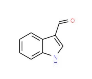 Indole-3-carboxaldehyde (CAS 487-89-8) - chemical structure image