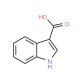 Indole-3-carboxylic acid (CAS 771-50-6) - chemical structure image