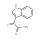 Indole-3-glyoxylamide (CAS 5548-10-7) - chemical structure image