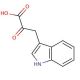 Indole-3-pyruvic acid 的分子结构, CAS编号: 392-12-1 Indole-3-pyruvic acid (CAS 392-12-1) - chemical structure image