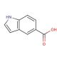 Indole-5-carboxylic acid (CAS 1670-81-1) - chemical structure image