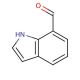 Indole-7-carboxaldehyde (CAS 1074-88-0) - chemical structure image